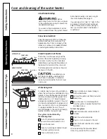 Предварительный просмотр 8 страницы GE GN75DNSRSA Owner'S Manual