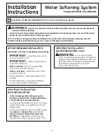 Предварительный просмотр 3 страницы GE GNPR40L Owner'S Manual & Installation Instructions