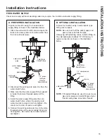 Preview for 11 page of GE GNRQ18NBN Owner'S Manual & Installation Instructions