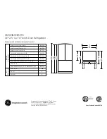 GE GNS23GSH Dimensions And Installation preview