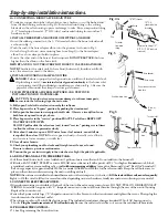 Предварительный просмотр 8 страницы GE GNSF18Z01 Owner'S Manual & Installation Instructions