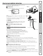 Предварительный просмотр 7 страницы GE GNSF39A01 Installation And Owner'S Manual