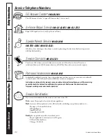 Предварительный просмотр 32 страницы GE GNSF39A01 Installation And Owner'S Manual
