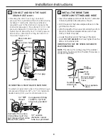 Предварительный просмотр 8 страницы GE GNSH45E Owner'S Manual & Installation Instructions