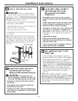 Предварительный просмотр 9 страницы GE GNSH45E Owner'S Manual & Installation Instructions