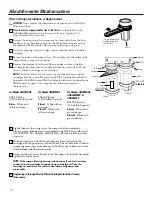 Preview for 10 page of GE GNSV25CBL Owner'S Manual And Installation Instructions