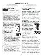 Preview for 2 page of GE GNSV65RBL Installation Instructions