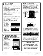 Preview for 4 page of GE GPF325 Series Installation Instructions Manual