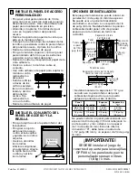 Preview for 8 page of GE GPF325 Series Installation Instructions Manual