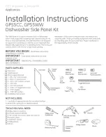 GE GPS5CC Installation Instructions предпросмотр