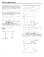 Preview for 2 page of GE GPS5CC Installation Instructions