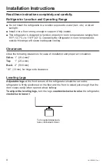 Preview for 8 page of GE GPV10 Owner'S Manual & Installation Instructions