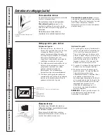 Preview for 56 page of GE GRCR3960ZWW Use And Care Manual