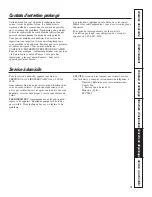 Preview for 63 page of GE GRCR3960ZWW Use And Care Manual