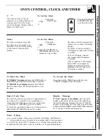 Preview for 7 page of GE GRP16 Use And Care Manual