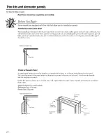 Preview for 20 page of GE GSC21KGRAWW and Owner'S Manual And Installation