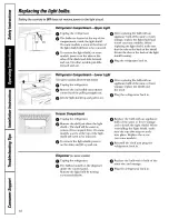 Preview for 16 page of GE GSC22KGRCBB and Owner'S Manual And Installation