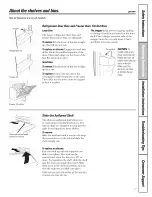 Preview for 7 page of GE GSC23LGRDBB and Owner'S Manual And Installation