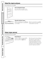 Preview for 10 page of GE GSC23LGRDBB and Owner'S Manual And Installation