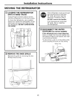 Preview for 17 page of GE GSC23LGRDBB and Owner'S Manual And Installation