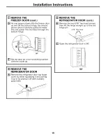 Preview for 19 page of GE GSC23LGRDBB and Owner'S Manual And Installation