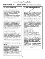 Preview for 63 page of GE GSC23LGRDBB and Owner'S Manual And Installation