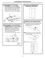 Preview for 23 page of GE GSC23LSRDSS and Owner'S Manual And Installation