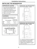 Preview for 26 page of GE GSC23LSRDSS and Owner'S Manual And Installation