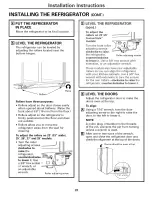 Preview for 28 page of GE GSC23LSRDSS and Owner'S Manual And Installation