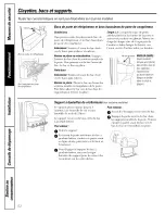 Preview for 52 page of GE GSC23LSRDSS and Owner'S Manual And Installation