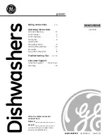 GE GSC3500 Owner'S Manual предпросмотр