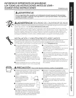 Preview for 3 page of GE GSC3500D00BB Owner'S Manual