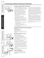 Preview for 54 page of GE GSC3500D00BB Owner'S Manual