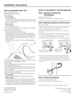 Preview for 4 page of GE GSC3500D00WW Installation Instructions