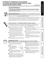 Preview for 3 page of GE GSC3500D35BB Owner'S Manual