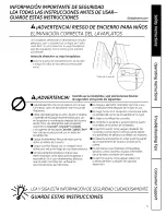 Preview for 5 page of GE GSC3500D35BB Owner'S Manual