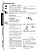 Предварительный просмотр 10 страницы GE GSC3500D35WW Owner'S Manual