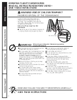 Предварительный просмотр 4 страницы GE GSC3500V Owner'S Manual