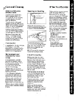 Preview for 15 page of GE GSC452 Use And Care Manual