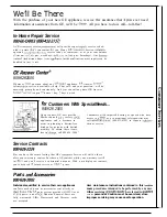 Preview for 19 page of GE GSC580 Use And Care Manual