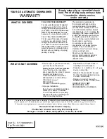 Preview for 20 page of GE GSC580 Use And Care Manual