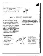 Preview for 5 page of GE GSC800 Use And Care Manual