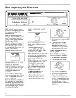 Предварительный просмотр 4 страницы GE GSD1120 Use And Care Manual