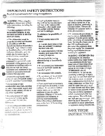 Preview for 3 page of GE GSD1130L Use And Care Manual