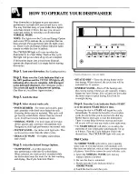 Preview for 4 page of GE GSD1205 Use And Care Manual