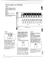 Preview for 4 page of GE GSD1250 Use And Care Manual