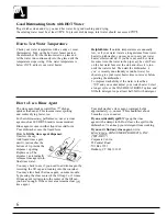 Preview for 6 page of GE GSD1300 Use And Care Manual