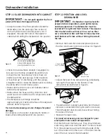 Предварительный просмотр 10 страницы GE GSD1300N Installation Instructions Manual