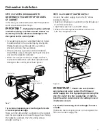 Предварительный просмотр 11 страницы GE GSD1300N Installation Instructions Manual