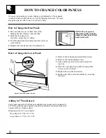 Preview for 12 page of GE GSD1821 Use And Care Manual